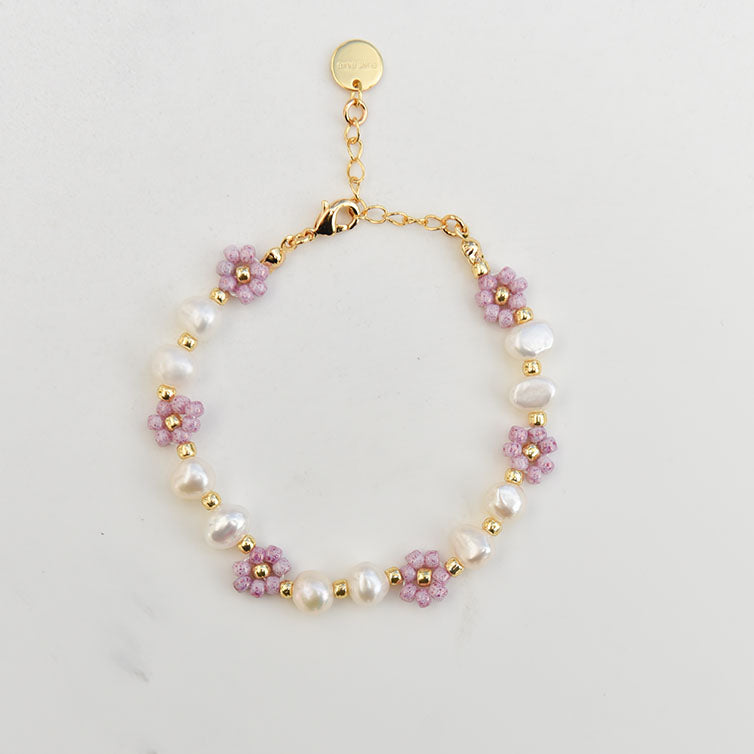 Marble blomsterarmbånd