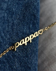 Pappa armbånd -hjerte