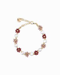Ingrid flower bracelet
