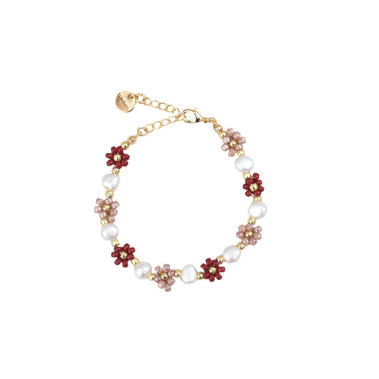 Ingrid flower bracelet