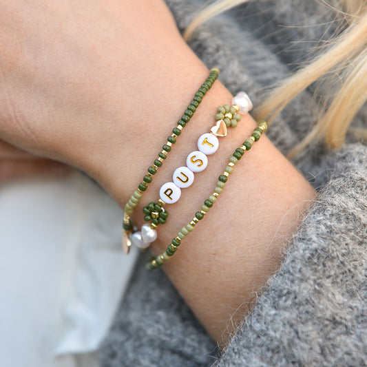 Breathe + Grethe + Ruth bracelet