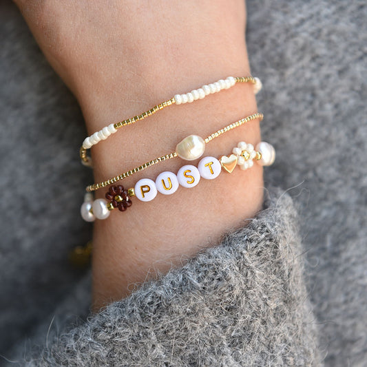 Breathe + Grethe + Ruth bracelet