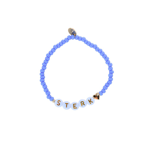 Strong bracelet blue