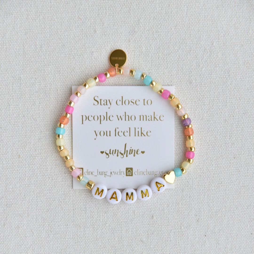 Breathe slowly bracelet - mix